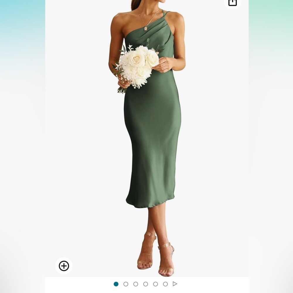 BRAND NEW Amazon one shoulder dress. New in bag!